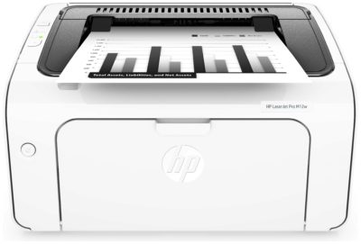 HP LaserJet Pro M12NW Wi-Fi Mono Laser Printer.